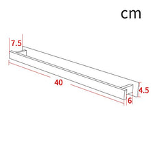 YIGII Portasciugamani da bagno senza trapano per asciugamani, adesivo da parete, in acciaio inox SUS304, 40 cm