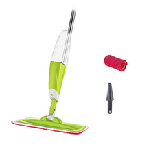 SSAYY Mop Mop Spray A 360 Gradi con 3 Cuscinetti in Microfibra Riutilizzabili Spin Mop Combinazione per Pavimento in Legno Mop Automatico per Piastrelle in Ceramica Bagnato O Asciutto