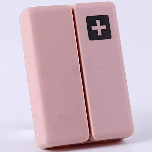 BGSFF 1PC Nuovo 7 Giorni settimanale portapillole Pieghevole Porta medicinali da Viaggio portapillole Scatola portaoggetti per Tablet Contenitore Dispenser organizzatore (Colore: D)