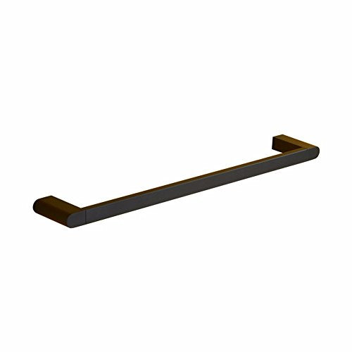 MBYW Portasciugamani Moderno Minimalista Portasciugamani Elegante per Il Bagno di Moda Piccolo Moderno Tutto Nero Semplice Singola Asta portasciugamani portasciugamani Bagno Singolo palo Appeso