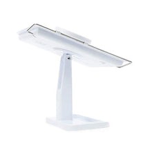 Specchio da trucco a LED portatile Touch Screen intelligente con luce specchio da spogliatoio luce 10X lente d'ingrandimento Xuan - vale la pena avere (colore: bianco, dimensioni: -)