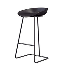 GJJSZ Sedia da Bar in Ferro da Ristorante Sgabello da Bar in Metallo Sedia da Bar con Pedale(Colore:A,Dimensioni:75 cm)