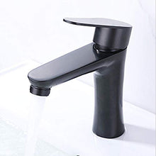 SXJ Rubinetto per Lavandino per Bagno con Maniglia Singola con Tubi di Alimentazione per Rubinetto, Bronzo Lucidato A Olio, Rocchetto di Ceramica, Lavabo per Lavabo