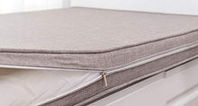 Cuscino per panca da giardino, 2 3 posti, 90/100/120 cm, cuscino antiscivolo per panca da interni ed esterni (80 x 30 x 3 cm, arancione)