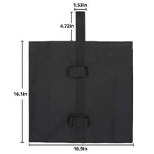 Lyneun 4 Pezzi Sacchi di Sabbia,Sacchetti per Pesi di Grado Industriale,Doppia Cucitura 600D Oxford Resistente Peso Gamba per Baldacchino Tenda da Sole a Scomparsa