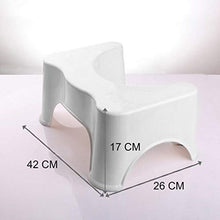 LACKINGONE Squatty Step WC sgabello bagno vasino squat aiuto per stitichezza sollievo vasino aiutante vasino WC squatty bagno squat assistente passo bagno