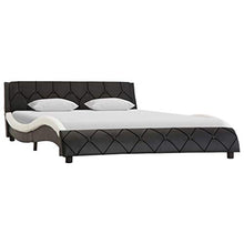 SKM Giroletto Nero e Bianco in Similpelle 160x200 cm (35.4kg)