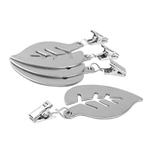 Clip per tovaglia decorativa 4 pezzi tovaglia pesi pesi pesanti carini fibbie appese in acciaio inox con morsetto di clip in metallo per panno da tavolo da picnic per la festa nuziale pic-nic a casa