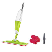 SSAYY Spray Mop Mop Spray A 360 Gradi con 3 Cuscinetti Riutilizzabili in Microfibra Spin Mop Combinazione per Pavimento in Legno Mop Automatico in Ceramica Bagnato O Asciutto
