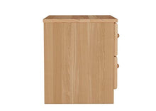 Erst-Holz Comodino a 2 cassetti in Faggio massello 90.20-K38