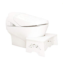 XuZeLii Sgabello da Toilette Accovacciato WC Addensato Poggiapiedi Piede Stool Squatting Sgabello Sgabello Squat Squat Sgabello Bagno Sgabello Adulti Passo Sgabello Adatto per WC
