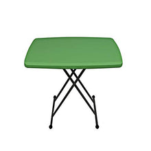 End Table Portatile Tavolo Compatto Leggero Tavolo Da Picnic All'aperto Da Picnic Con Manico Tavolo Da Campeggio Portatile Da Tavolo Pieghevole In Legno , Traspirante E Confortevole 80x80 X (46-74) Cm