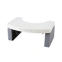 Sgabello Toilette Pieghevole Sgabello Antiscivolo Spagia Toilette Anti Contipazione (Color : Blue)