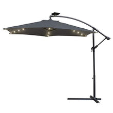 Hengda Patio Umbrella - Ombrellone a 36 LED, con telecomando, impermeabile, senza fili, per giardino, spiaggia, barbecue e campeggio