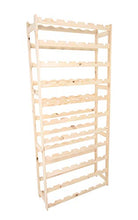 Lenmar R-63 - Scaffalatura in legno per 63 bottiglie di vino