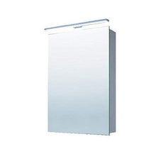 Lux-aqua MC4601-Armadietto da Bagno con Illuminazione a LED, Alluminio, Argento, 40 x 60 cm