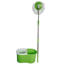 SSAYY Mop Secchio A 360 Gradi per Mop da Pavimento Magic Magic con 2 Teste Rotanti Testa Rotante in Microfibra Spedizione negli Stati Uniti