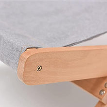 Comodo in Legno rilassamento Sedia Gray reclinabili Pieghevole Sedia a Dondolo Estate Siesta Letto Balcone Svago di bambù Studio Pieghevole