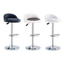 SANSHUI Barra Rotonda Sgabelli Insieme di 2 Cuoio con Il Poggiapiedi Regolabile in Altezza Sedia Girevole della Cucina della Casa Bar Stool Sgabello Backless 0916