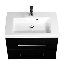 Mobile bagno Infinity 700 nero satinato