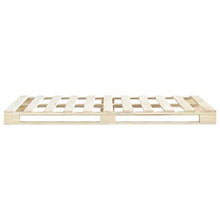 SKM Giroletto in Pallet di Legno Massello di Pino 140x200 cm (33.9kg)