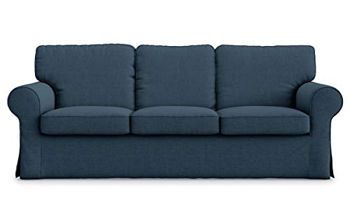 Copridivano in poliestere Ektorp a 3 posti, ricambio per divano Ikea Ektorp