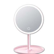 CRYPY Specchio per Il Trucco con medicazione Luminosa a LED Specchio Beauty Ring Light Mirror Beauty Tools per Foto Fill Light Small Mirrors