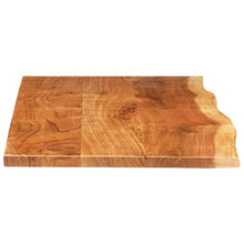 vidaXL Legno Massello di Acacia Piano per Lavabo Bagno Ripiano per Lavello Rustico Mensola per Lavandino Accessori per Bagno 140x55x2,5 cm
