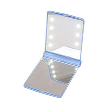 Vanity specchio con 8/16 LED Vanity specchio con touch dimmer interruttore Desktop desktop bagno viaggio 8LEDs batteria staffa di funzionamento blu