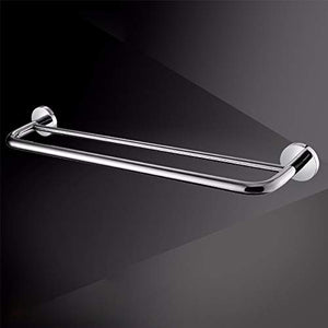 MBYW Portasciugamani Moderno Portasciugamani Elegante per Il Portasciugamani Spazzolato, Accessori per Il Bagno, portasciugamani Doppio Telaio, portasciugamani con Specchio, portasciugamani