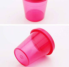 Mini di Plastica Contenitore per Alimenti,Usato per Congelatore Cucina Sicurezza Senza BPA Ermetico Quattro Colori Supplemento di Cibo Scatola di Immagazzinaggio-E