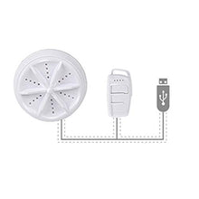 Weilifang 3 in 1 Lavatrice Portatile Personal Rotante Rotazione turbina rondella Affari Turbina Rondella Comoda casa di Corsa Business Trip