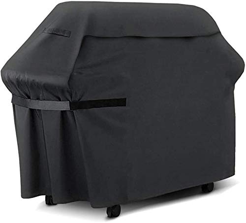 Telo copritavolo da esterno Mobili da giardino impermeabile Covers Coperchio for la copertura di protezione Dust BBQ incatramata for barbecue (nero / 120 × 60 × 160 centimetri, 120 × 47 × 103 centimet