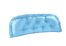 Xufei Cuscino Cuscino Matrimoniale in Cotone Morbido Cuscino Grande per Letto Rimovibile (Size : 180 * 55cm)