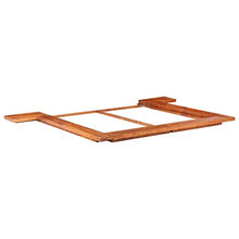 SKM Giroletto Futon Giapponese in Legno Massello Acacia 200x200 cm