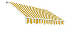 Tenda da Sole per Esterno con Bracci e Catena 400x300 in Kit - 6 colorazioni (Verde)