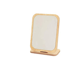 WM Specchio Il Trucco HD Specchio Il Trucco del Desktop Specchio Portatile Pieghevole in Legno Massello mirror-10.20