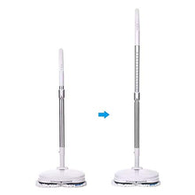 SSAYY Spray Mop Mop Elettrico Ricaricabile Senza Fili Mop Portatile Elettrico per Pulizia del Pavimento Pulizia del Panno per La Pulizia Spruzzo d'Acqua Strumento Robot Tergicristallo con Luce LED