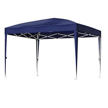 Tenda Gazebo 3 x 3 m, Anti-UV, Tenda Pop-up Impermeabile con tettoia con Borsa per Il Trasporto, Portatile per Eventi Commerciali di Feste all'aperto in Giardino