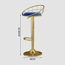 Swivel Bar Stool Counter Altezza Rotonda Alta-densità Spugna Sedia Regolabile Pub Sgabello con Pogatura Cromato E Schienale 360 Gradi Rotazione Alta Sgabello