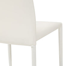 Cribel Dani Plus Sedia, Similpelle, Bianco, 46x50x89 cm, 6 unità