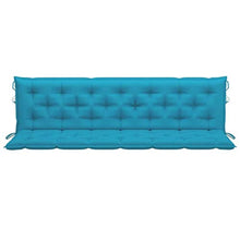 vidaXL Cuscino per Dondolo Azzurro 200 cm in Tessuto