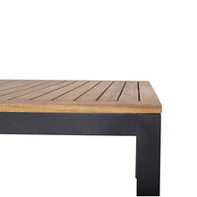 Chicreat Tavolino con ripiano in legno di acacia FSC, 70 x 90 x 43 cm