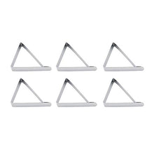 Clip per Tavolo da Picnic, Clip per tovaglia con Struttura Curva ad Angolo da 2,4 * 2 * 0,5 Pollici per tavoli all'aperto, Design Triangolare per Matrimoni