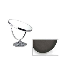 WWEIWU Pulito e Luminoso Doppio Specchio Ovale Desktop Makeup Mirror Beauty Vanity Mirror Specchio HD Principessa Grande Specchio ellittico Specchio a 360 Gradi