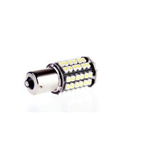 SaySure - New 1156 3528 80 SMD LED BA15S Car Backup Fog Signal Tail Rear Light Pure White 12V