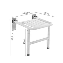 Sgabello da Parete Sgabello da Bagno Pieghevole Sgabello Doccia Sedile Antiscivolo Appeso a Parete Pieghevole per Uso Domestico Sgabello cambiando Sgabello Sgabello d'ingresso