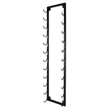 Cantinetta/scaffale per bottiglie/mensola HANG UP in metallo, colore: -, verniciata a polvere., Nero , 12 Flaschen