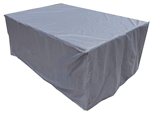 Mutmi Copertura acquisto Pirate Arredamento Esterno Giardino Coperto Premio 180x90x80 cm Tavolo e Sedia Polvere Patio Coperto Impermeabile 600D Oxford Antracite Materiale