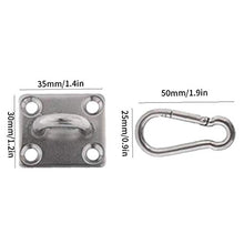 Amaca Ganci a soffitto montaggio a parete gancio in acciaio inox a soffitto Ganci Heavy Duty Amaca ganci per appendere Altalena da Yoga swing Punching Bag